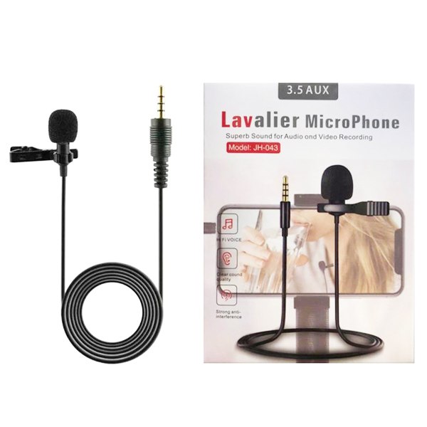 Lavalier Microphone 3.5mm AUX JH-043