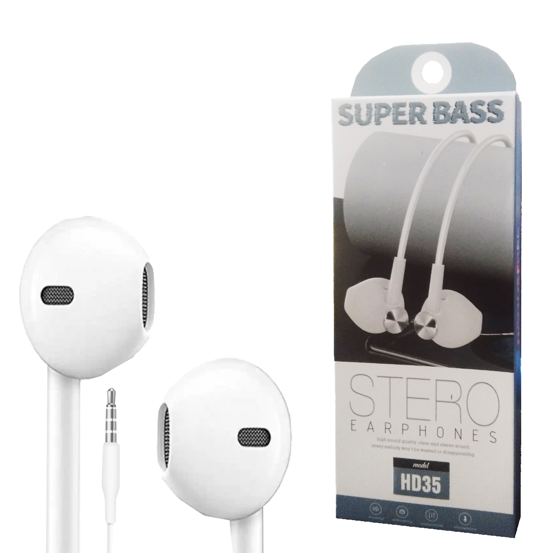 Super Bass HD35 Stero Earphone